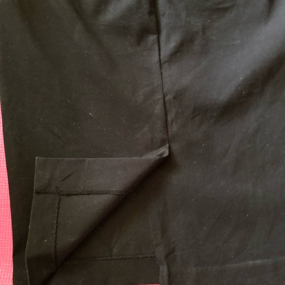 GapStretch Black A-Line Skirt Size 4 - Picture 4 of 5